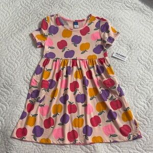 Old Navy Kids' Multicolor Apple Dress